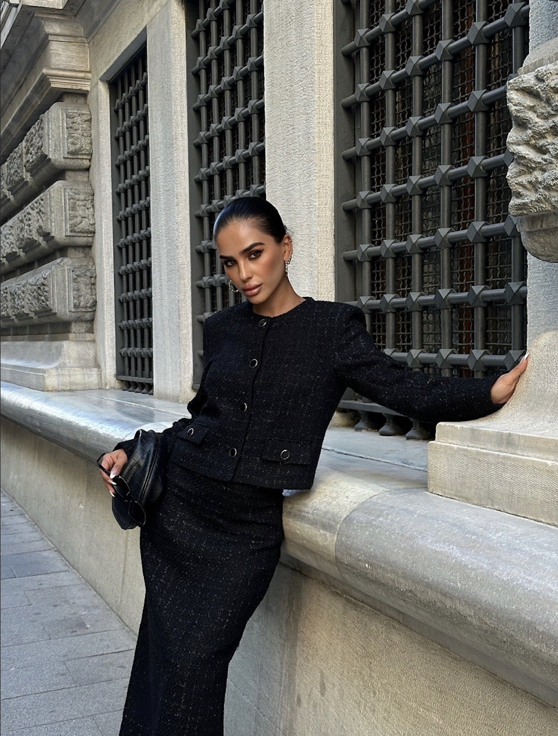 CHIC SKIRTED SET WITH JACKET